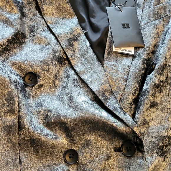 BCBGMAXAZRIA Metallic blazer - Picture 3 of 4